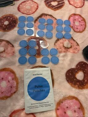 Pulse Patches - Blue Workout Support Patches